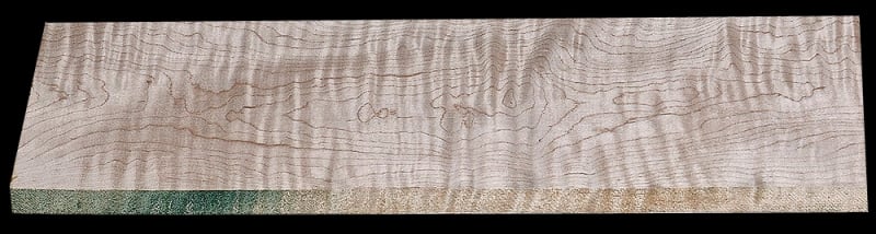 Curly Maple - 18 5/8" x 5 3/4" x 3/4"+ - $13.00