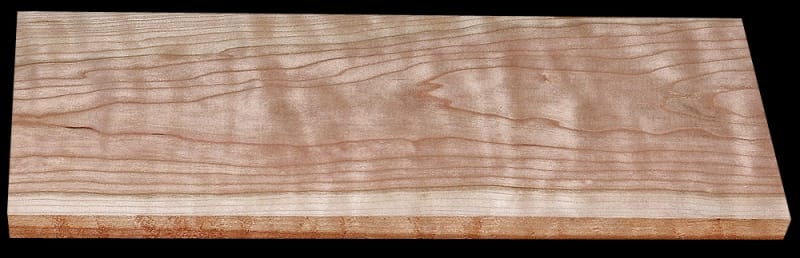Curly Cherry - 20 3/4" x 8 11/16" x 7/8" - $18.00