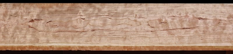 Curly Cherry - 84" x 8 3/16" x 3/4"+ - $45.00