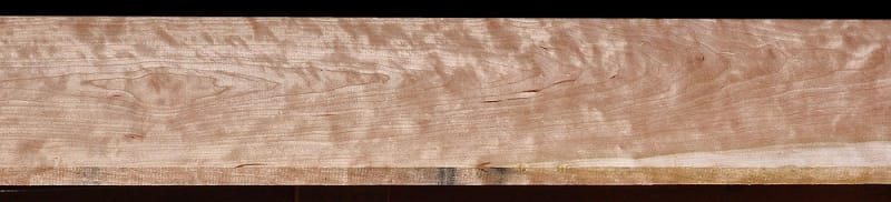 Curly Cherry - 82 1/2" x 7 11/16" x 3/4"+ - $40.00