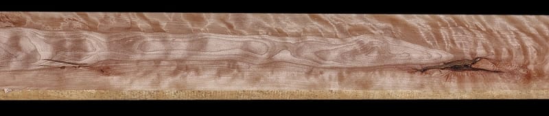 Curly Yellow Birch - 83 3/4" x 6 3/4" x 3/4"+ - $55.00