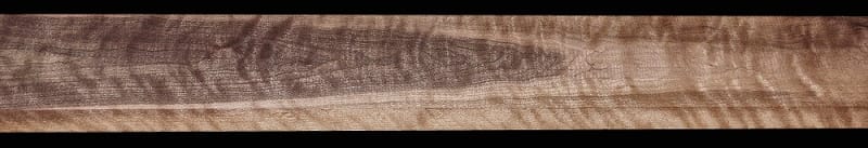 Curly Black Walnut - 53 7/8" x 6 1/2" x 1 3/16" - $50.00