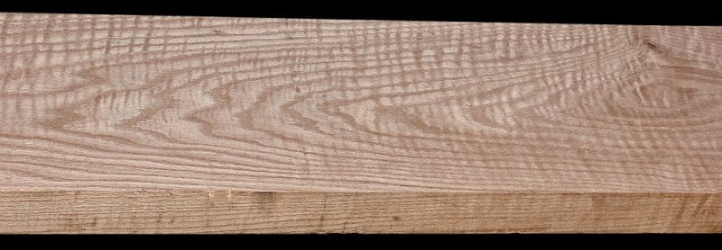 Wide Thick Curly Red Oak - 58 5/8" x 10 5/8" x 2 5/16" - $175.00