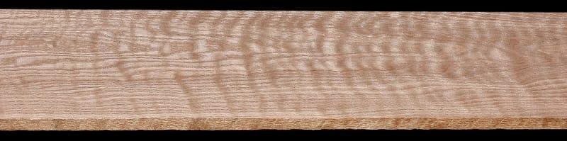 Curly Red Oak - 114 1/8" x 7 11/16" x 13/16" - $95.00