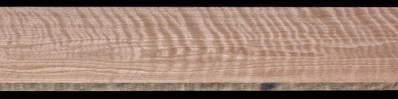 Curly Red Oak - 70 13/16" x 8 1/4" x 13/16" - $65.00