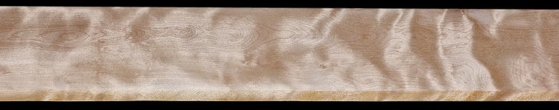 Curly Yellow Birch - 71" x 7" x 3/4"+ - $52.00