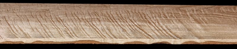 Rift-Sawn Curly White Oak - 80 1/2" x 6 3/4" x 13/16" - $70.00