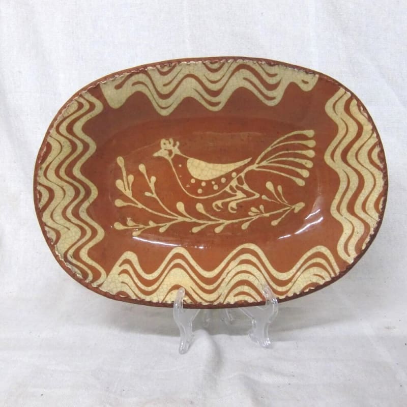 Quilled Bird on Branch Plate (MTO) $75