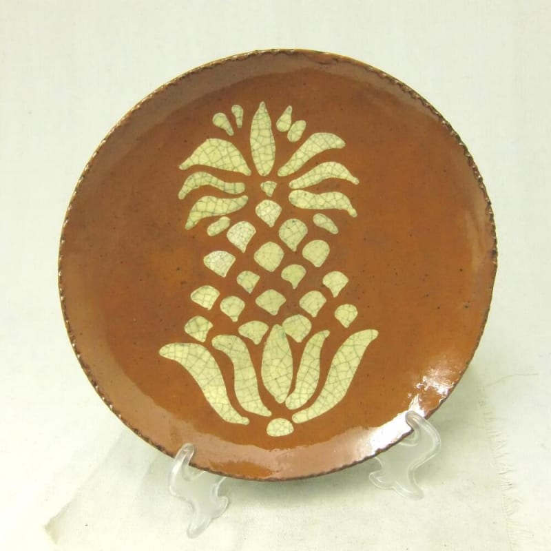 Quilled Pineapple Plate (MTO) $75