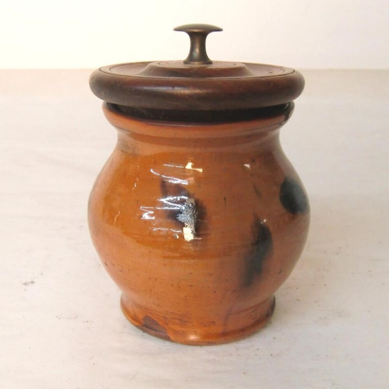 Pot with Wooden Lid (MTO) $80