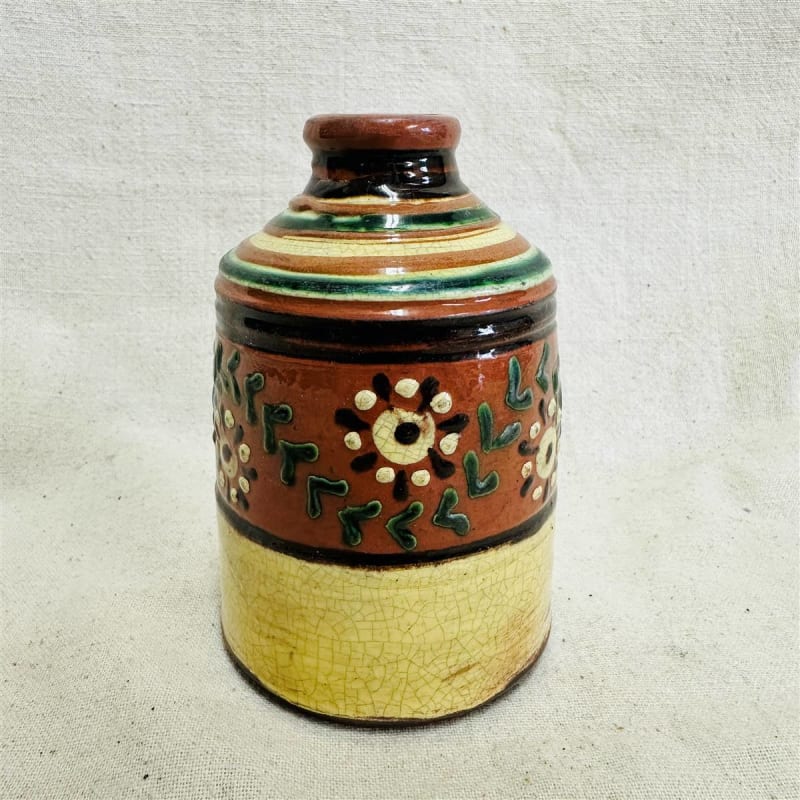 Small Open Top Floral Pot $105