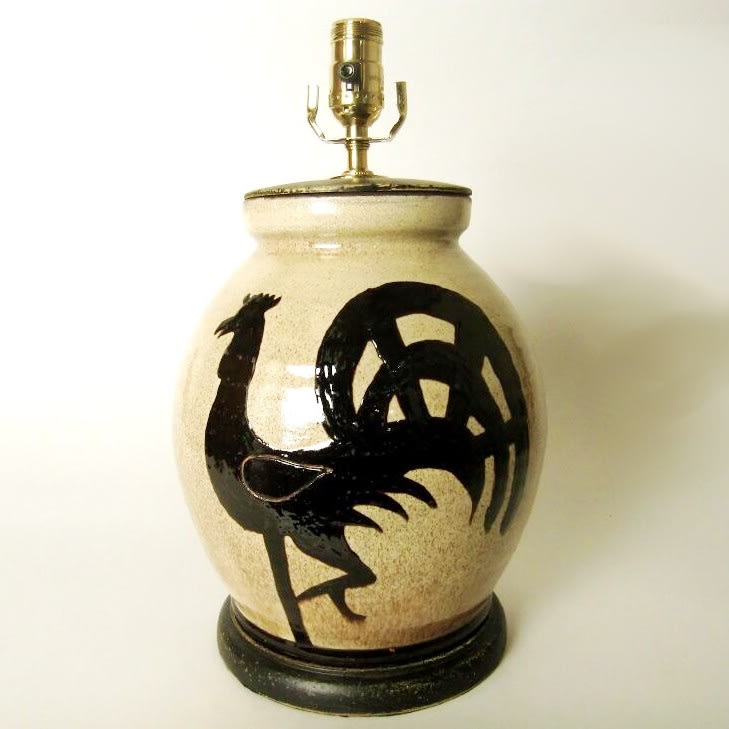 Rooster Weather Vane Lamp (MTO) $395