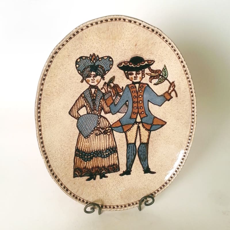 George and Martha Plate (MTO) $340