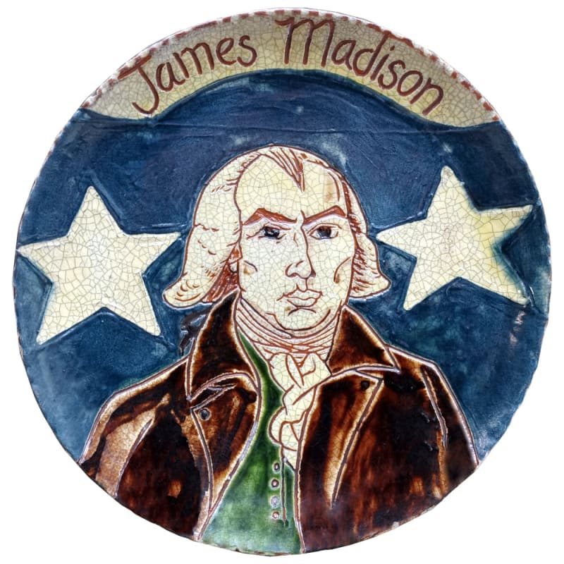 James Madison Legend Plate (MTO) $155