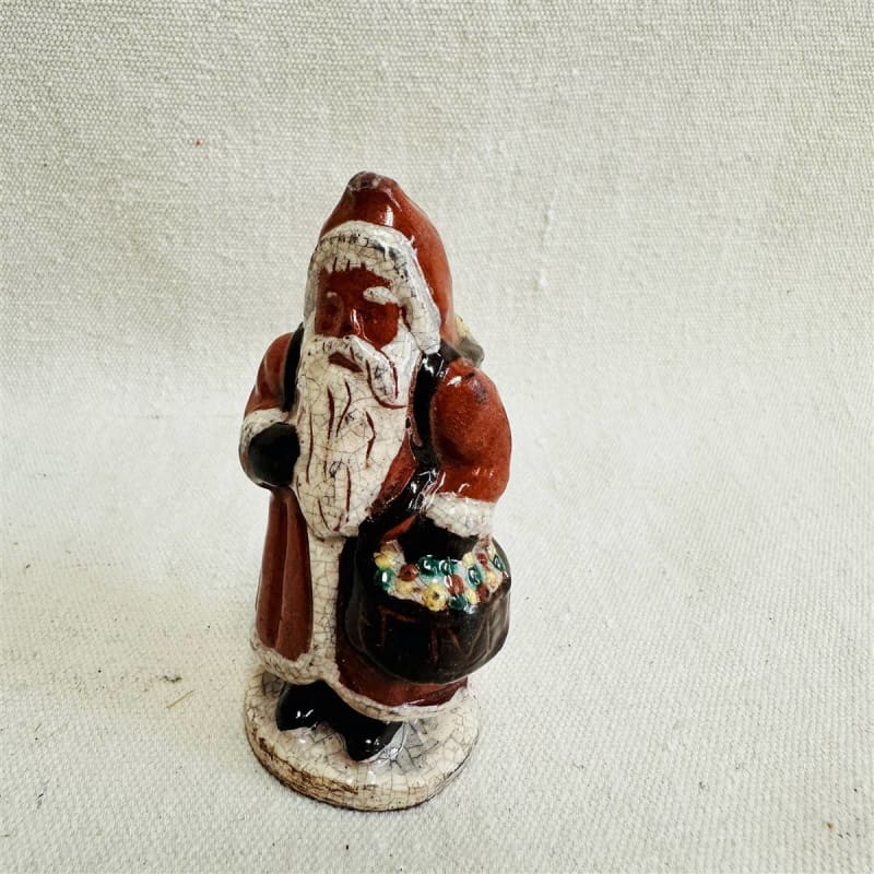 Santa Sculpture $65