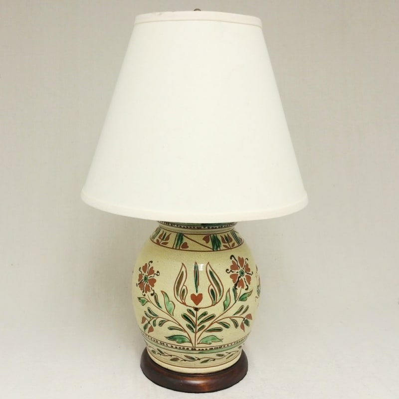 Sgraffito Tulip Lamp (MTO) $355