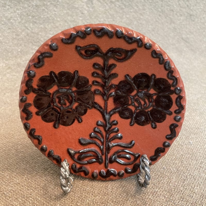 Small Floral Plate $30