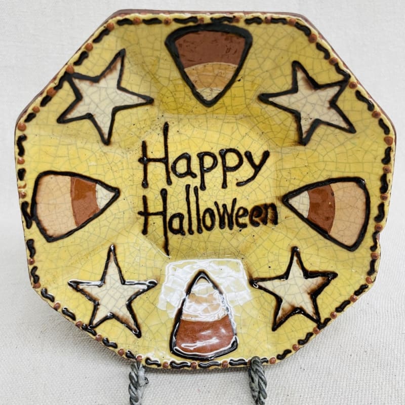 Happy Halloween Plate $55
