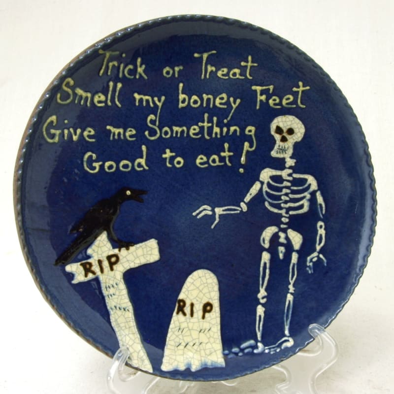 Trick or Treat Plate $105