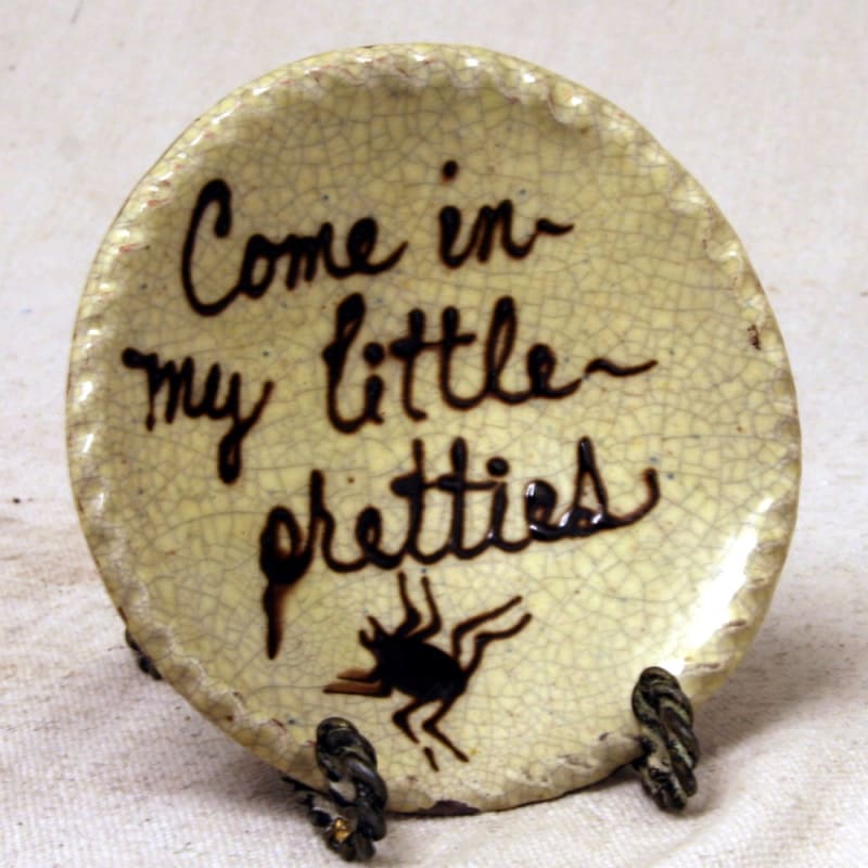 Small Come in My Little Pretties Plate $30