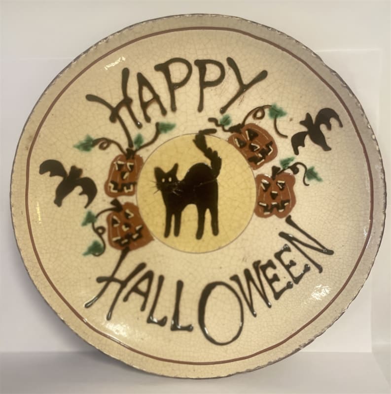 Happy Halloween Plate $105