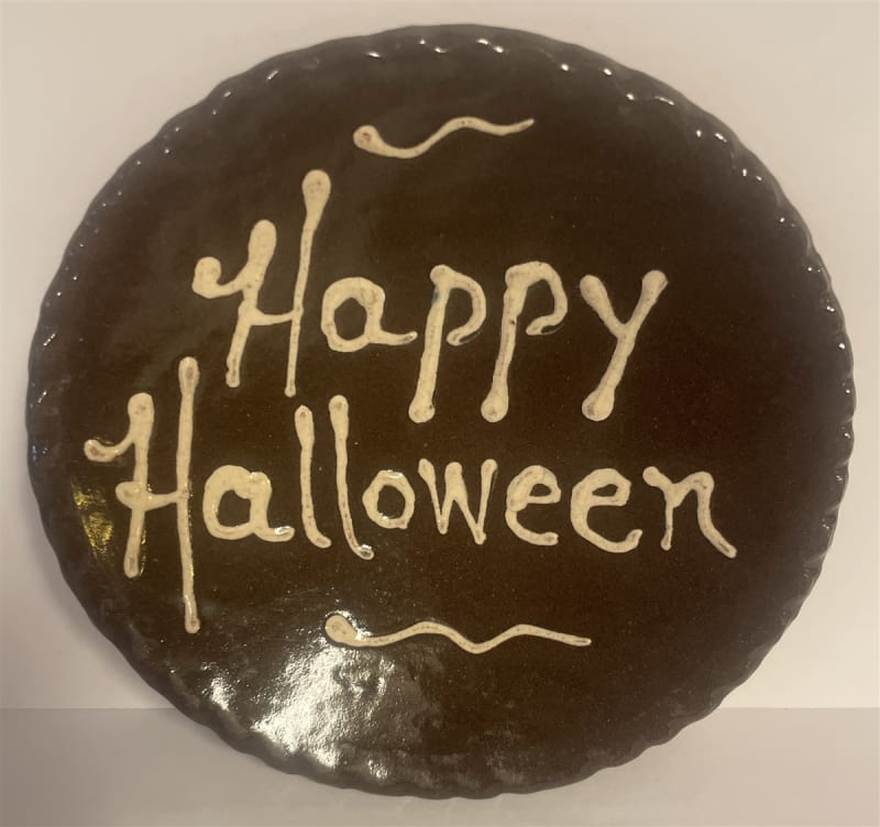 Happy Halloween Plate $30