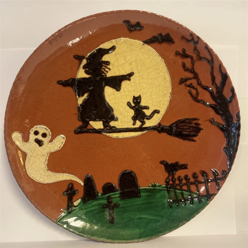 Flying Witch Plate $105