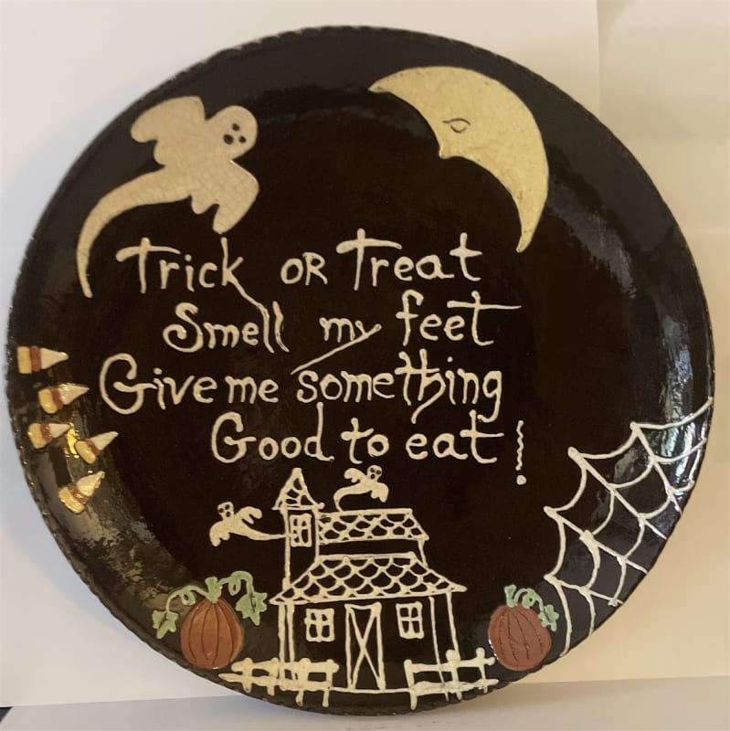 Trick or Treat Smell My Feet Plate $ 135
