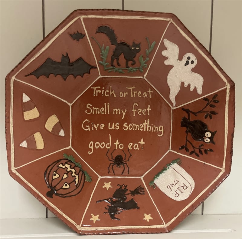 Trick or Treat Plate $225
