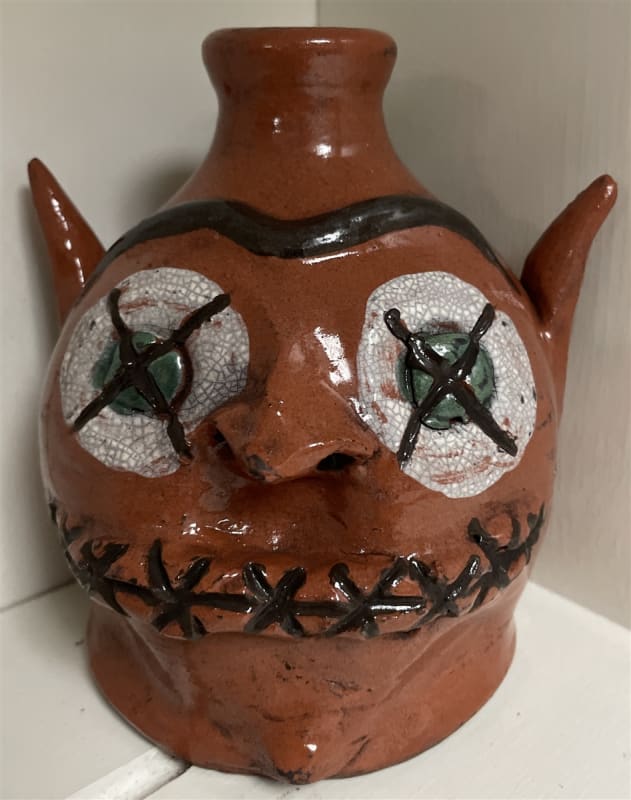 Dead Charley Face Jug $135