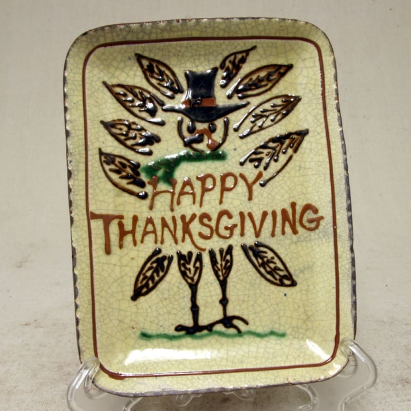 Thanksgiving Turkey Plate $55