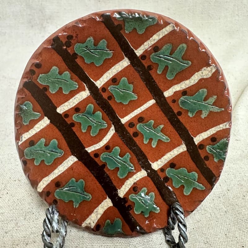 Small Quilled Holly Plate $25