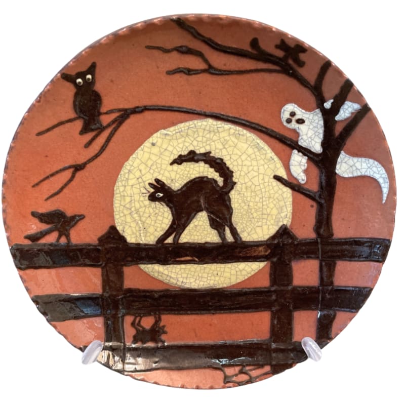 Black Cat Plate (MTO) $65