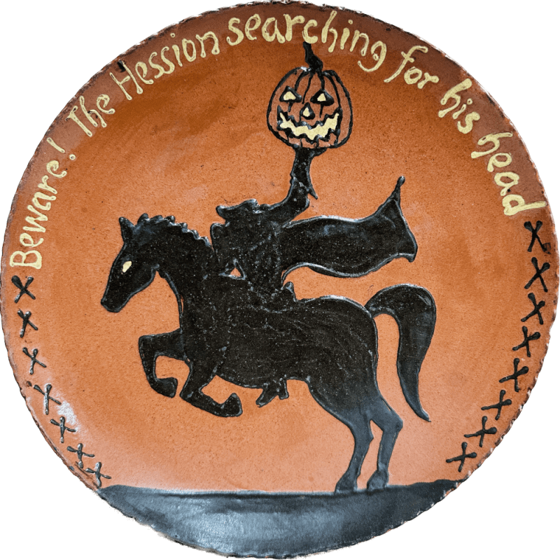 Headless Horseman Plate (MTO) $105