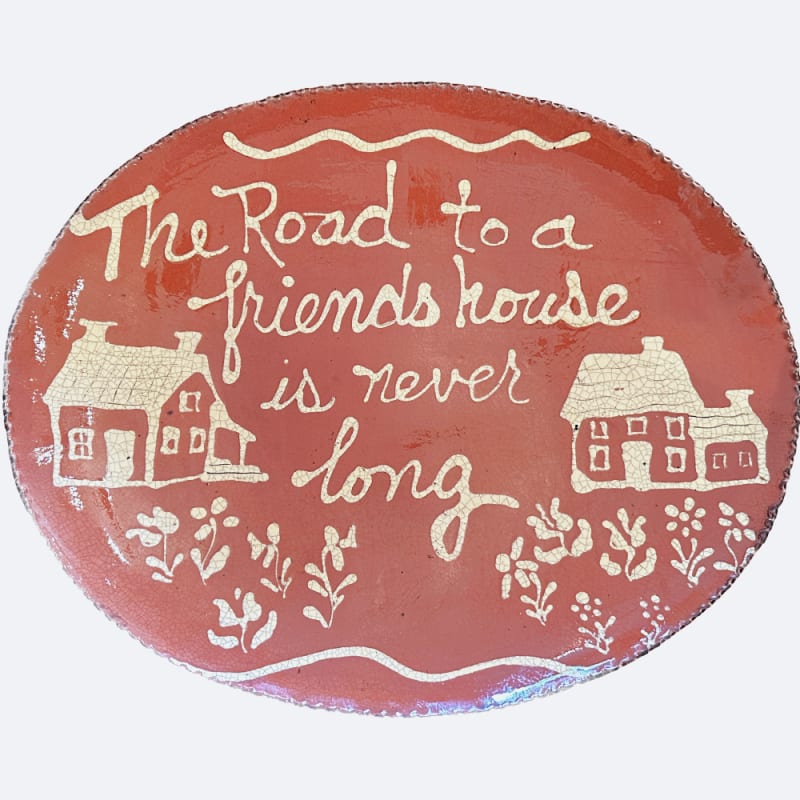 Quilled Friends Platter (MTO) $225
