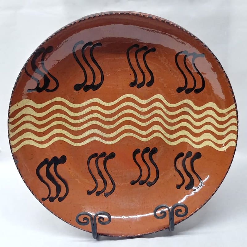 Simple Quilled Plate (MTO) $135