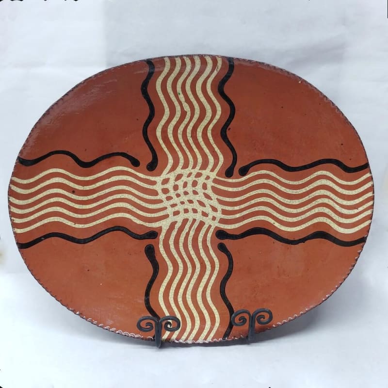 Simple Quilled Plate (MTO) $150