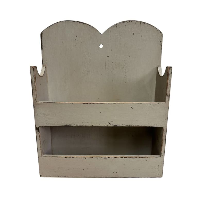 Scalloped Hanging Double Wall Box $145