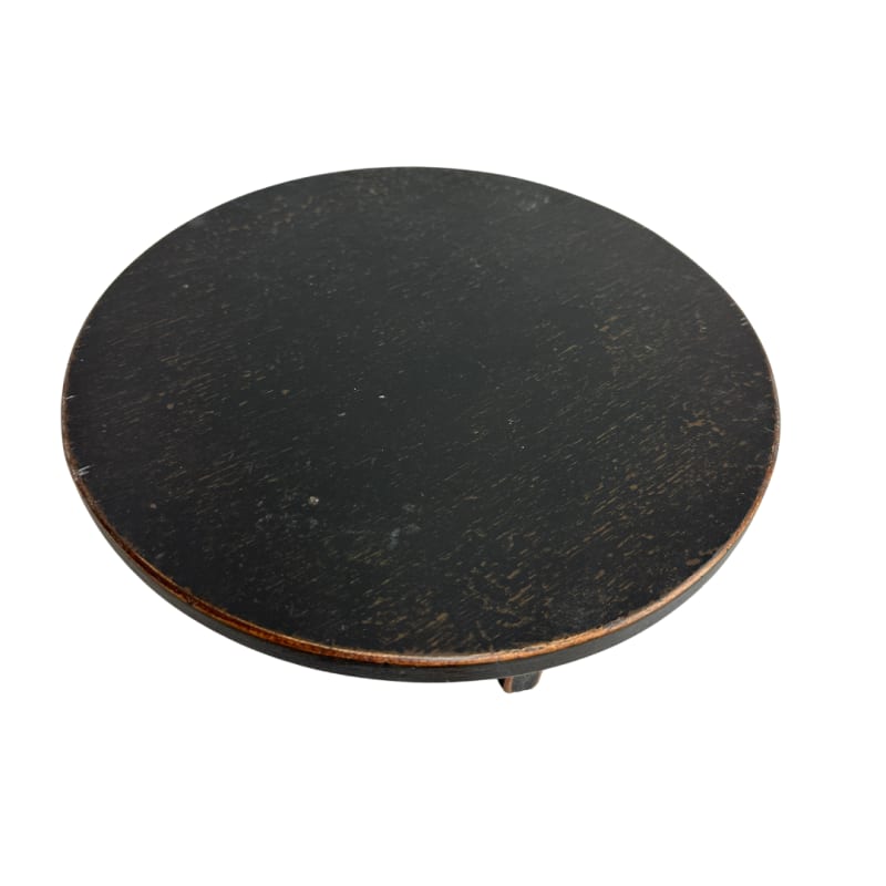 Medium Round Wood Riser $55