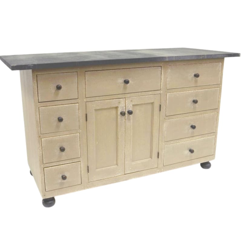 Large Island with Doors and Drawers (MTO) $4950