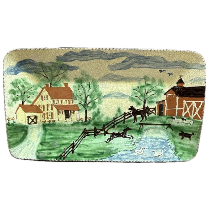 Farm Scene Platter (MTO) $275