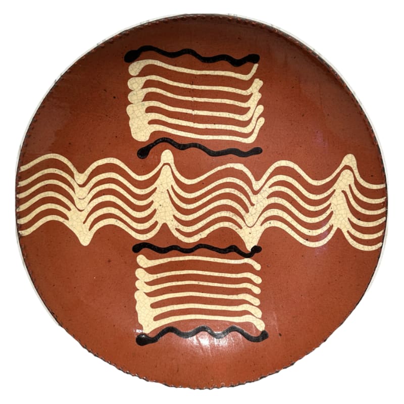 Simple Quilled Plate (MTO) $95