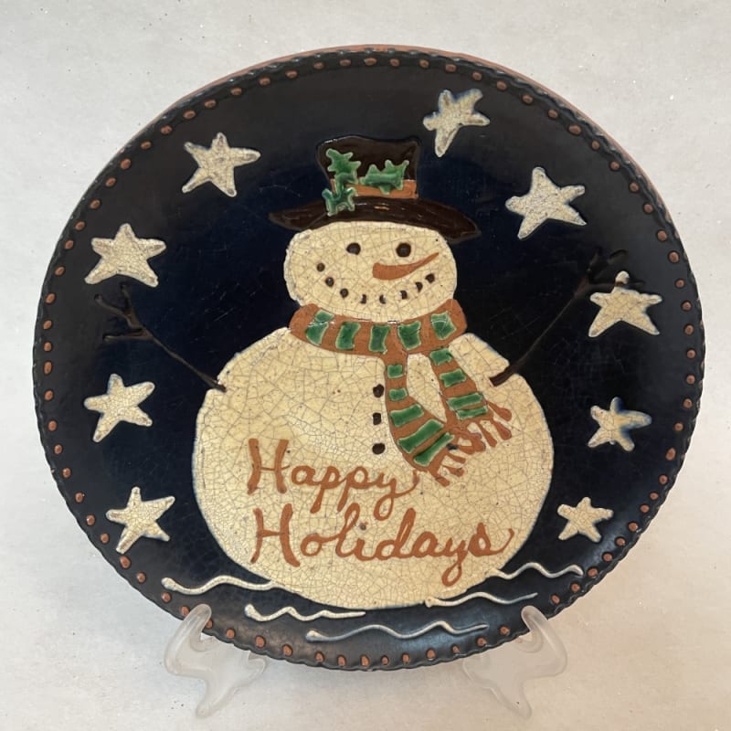 Happy Holidays Snowman $105 (MTO)
