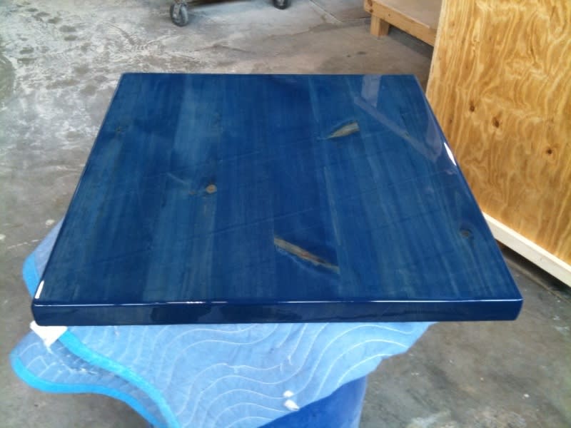 Epoxy Resin Custom Table Tops: Any Color; Any Size, 
Most Beautiful Tabletops within Hospitality Industry.