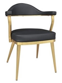 67 Gold Metal Upholstered Restaurant Arm Chair 67 Gold Metal Upholstered Restaurant Arm Chair
