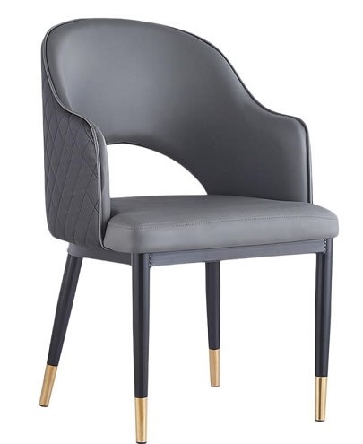 Upholstered Chair with Tufted Back