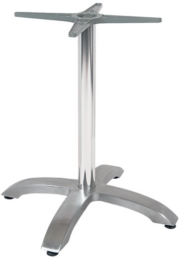 Silver Outdoor Aluminum Restaurant Base