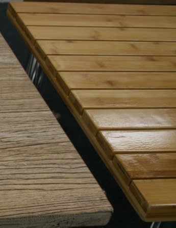 Bamboo {Teak} Outdoor Wood Tabletops