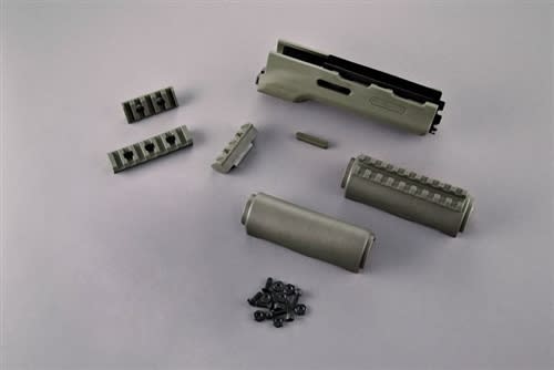 Hogue Green AK Hand Guard Set