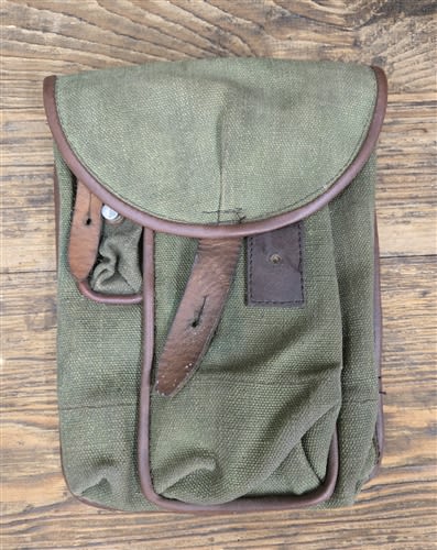 Polish Pouch With Red Lining